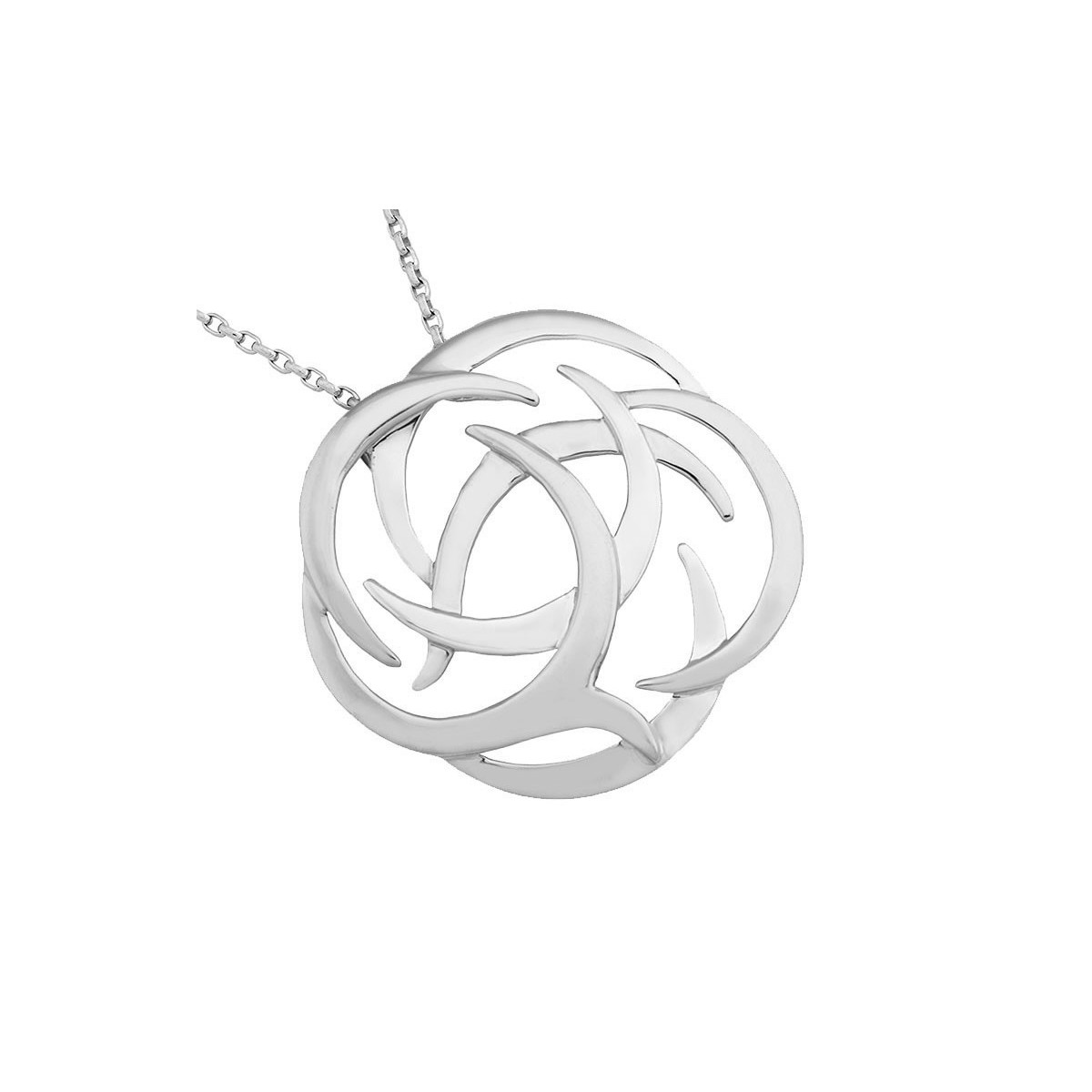 SHIELD Pendant in Silver.