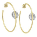 KYMBAL Earrings in Silver. 18k Gold Vermeil