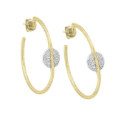 KYMBAL Earrings in Silver. 18k Gold Vermeil