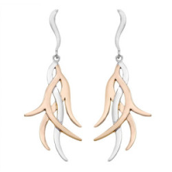 ROOTS Earrings in Silver. 18k Gold Vermeil