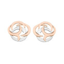 SHIELD Earrings in Silver. 18k Gold Vermeil