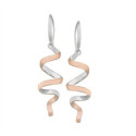 CURLS Earrings in Silver. 18k Gold Vermeil