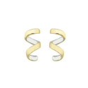 CURLS Earrings in Silver. 18k Gold Vermeil