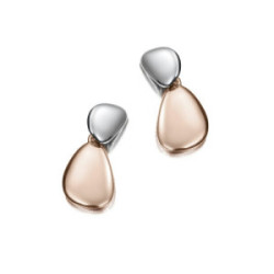 MERCURY Earrings in SILVER.  18k GOLD Vermeil