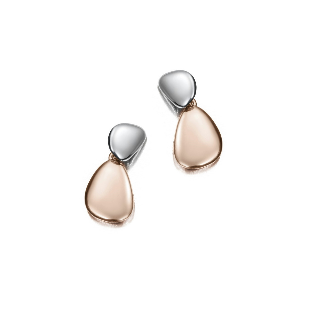 MERCURY Earrings in SILVER.  18k GOLD Vermeil