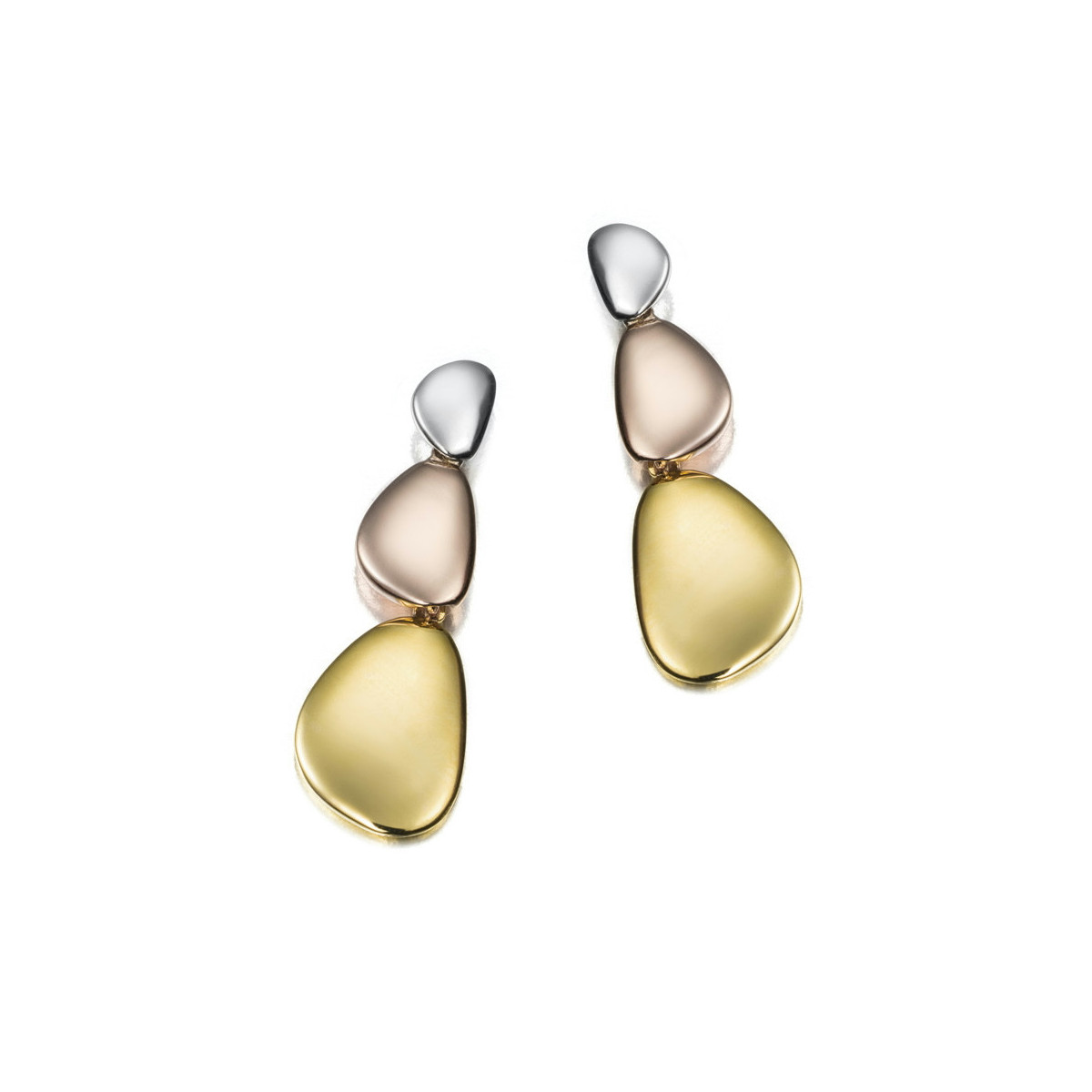 MERCURY Earrings in SILVER. 18k GOLD Vermeil