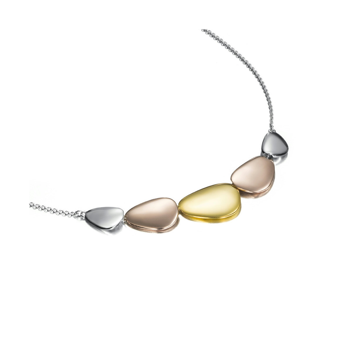 MERCURY Necklace in SILVER. 18k GOLD Vermeil