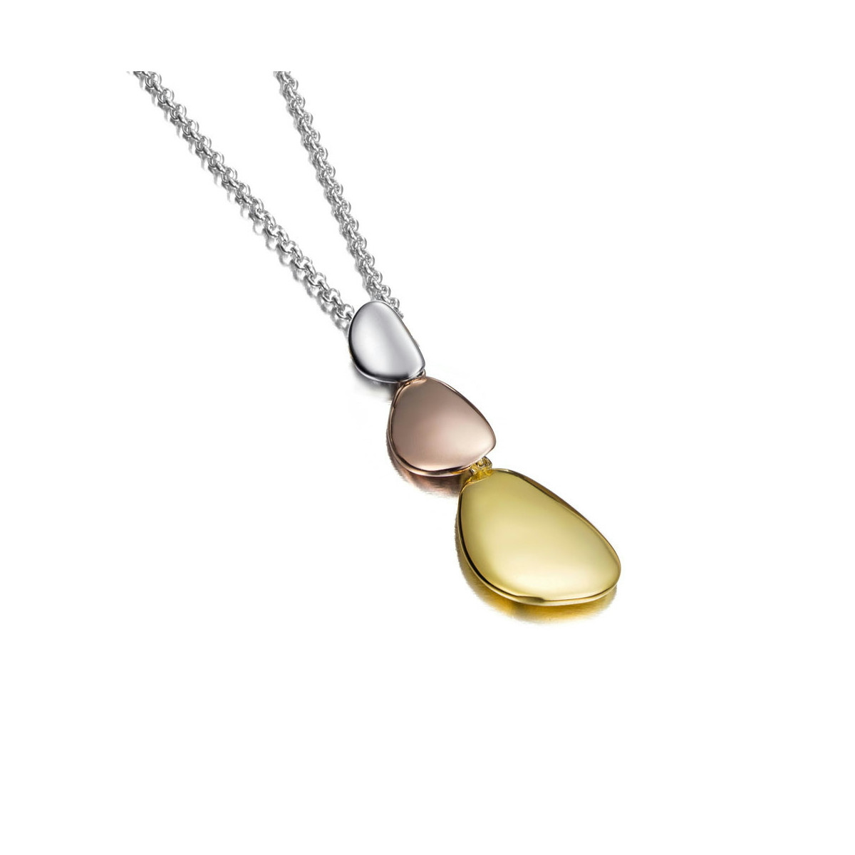 MERCURY Pendant in SILVER. 18k GOLD Vermeil