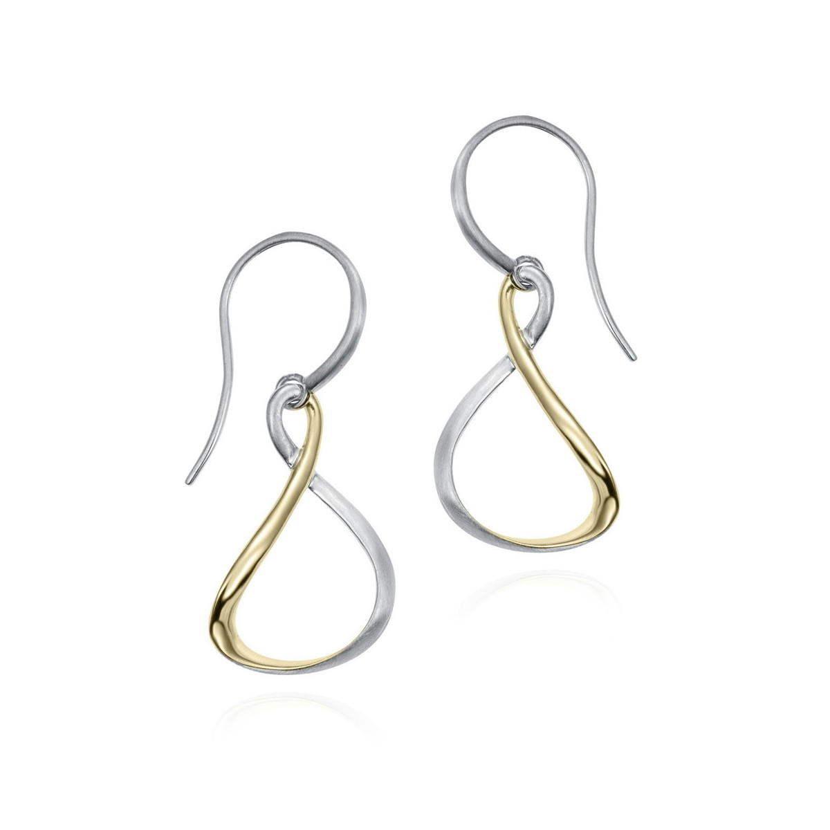VENICE Earrings in Silver. 18k Gold Vermeil