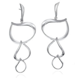 VENICE Earrings in Silver