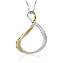 VENICE Pendant in Silver. 18k Gold Vermeil