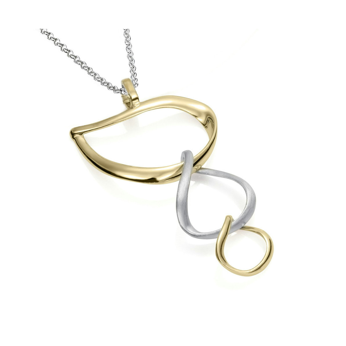 VENICE Pendant in Silver. 18k Gold Vermeil