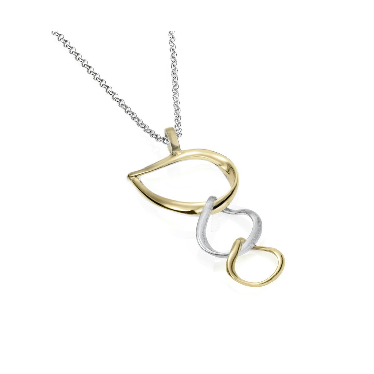 VENICE Pendant in Silver. 18k Gold Vermeil