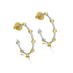 CELESTIAL Earrings in Silver. 18k Gold Vermeil