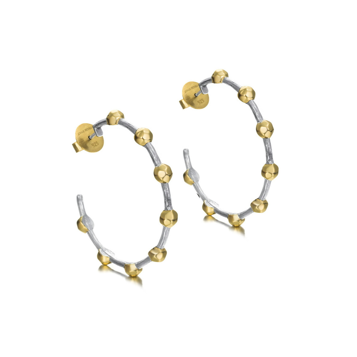 CELESTIAL Earrings in Silver. 18k Gold Vermeil