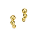 CELESTIAL Earrings in Silver. 18k Gold Vermeil