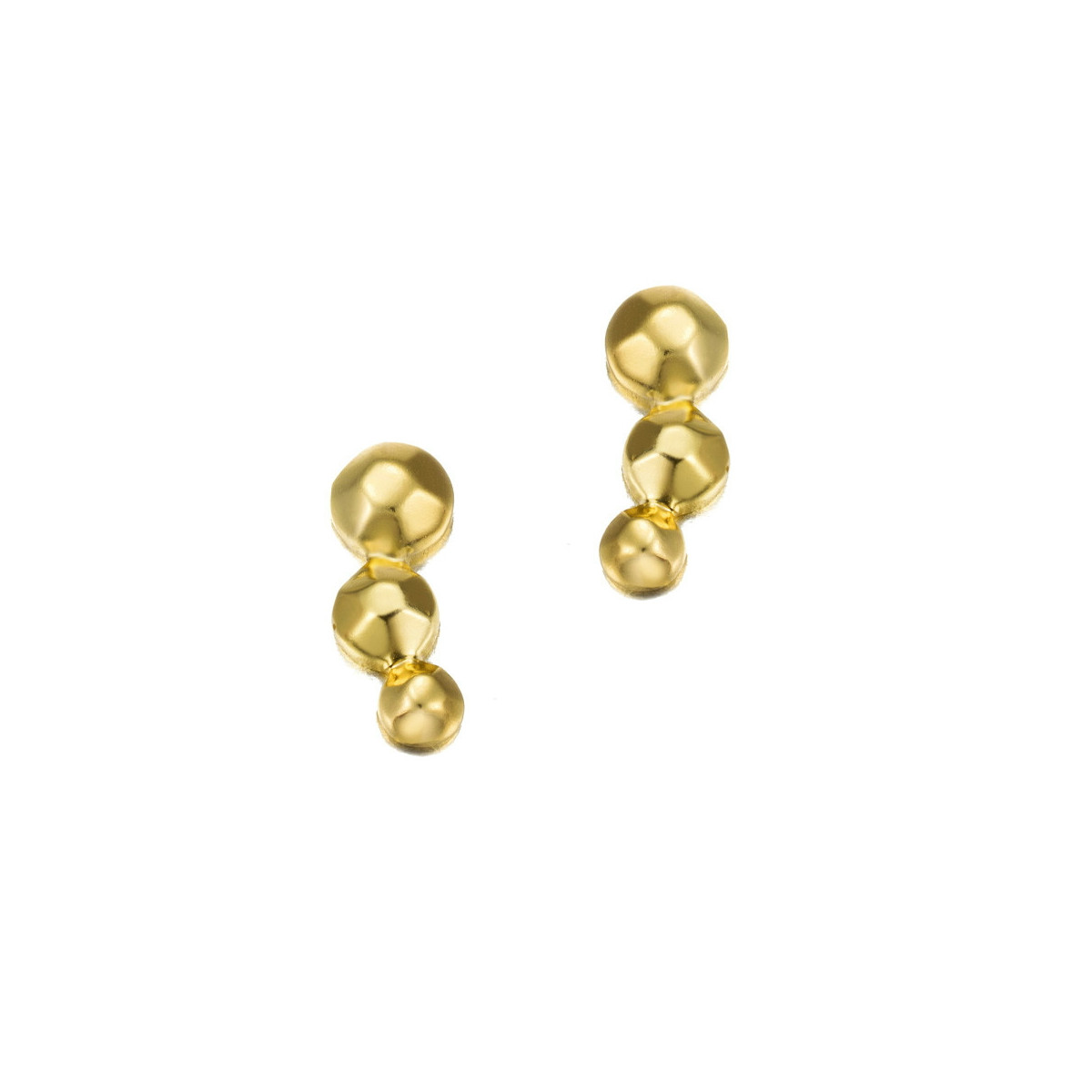 CELESTIAL Earrings in Silver. 18k Gold Vermeil