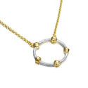 CELESTIAL Necklace in Silver. 18k Gold Vermeil