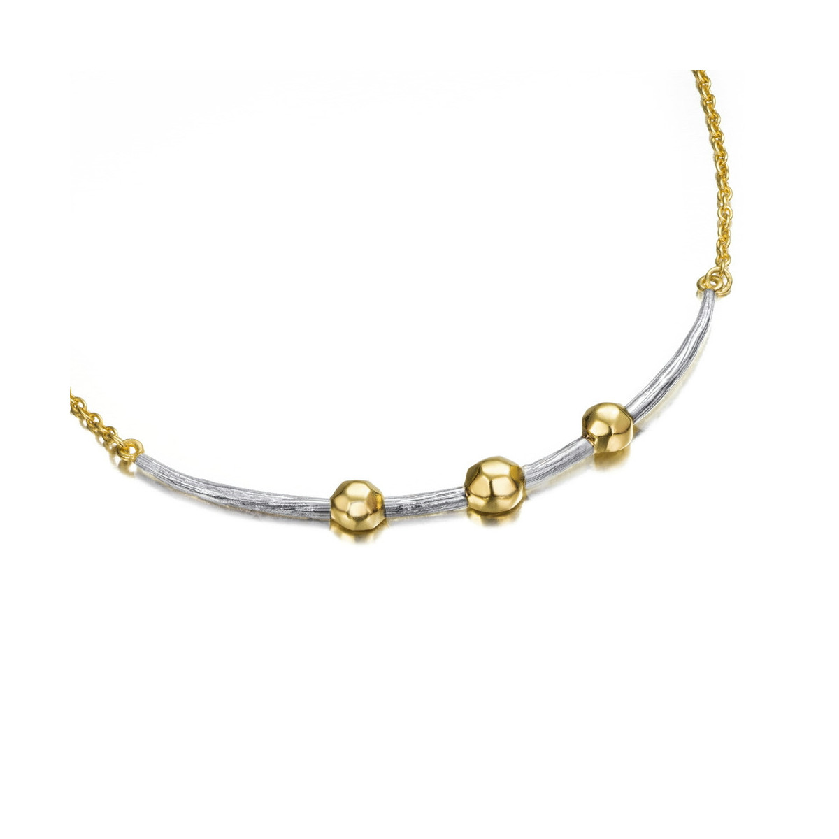 CELESTIAL Necklace in Silver.  18k Gold Vermeil