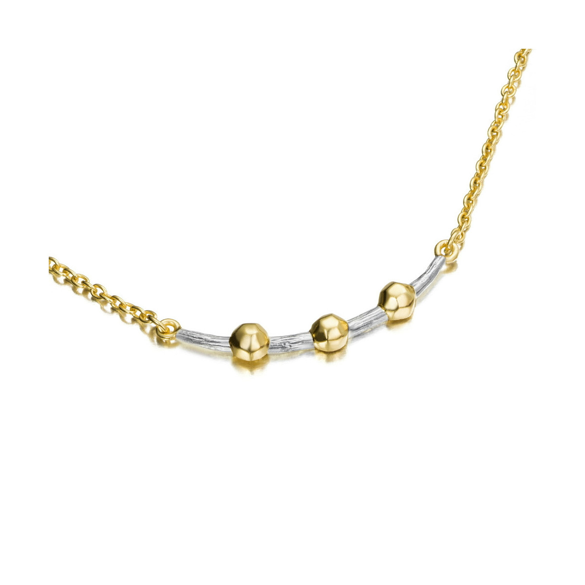 CELESTIAL Necklace in Silver. 18k Gold Vermeil