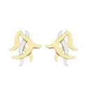 ROOTS Earrings in Silver. 18k Gold Vermeil