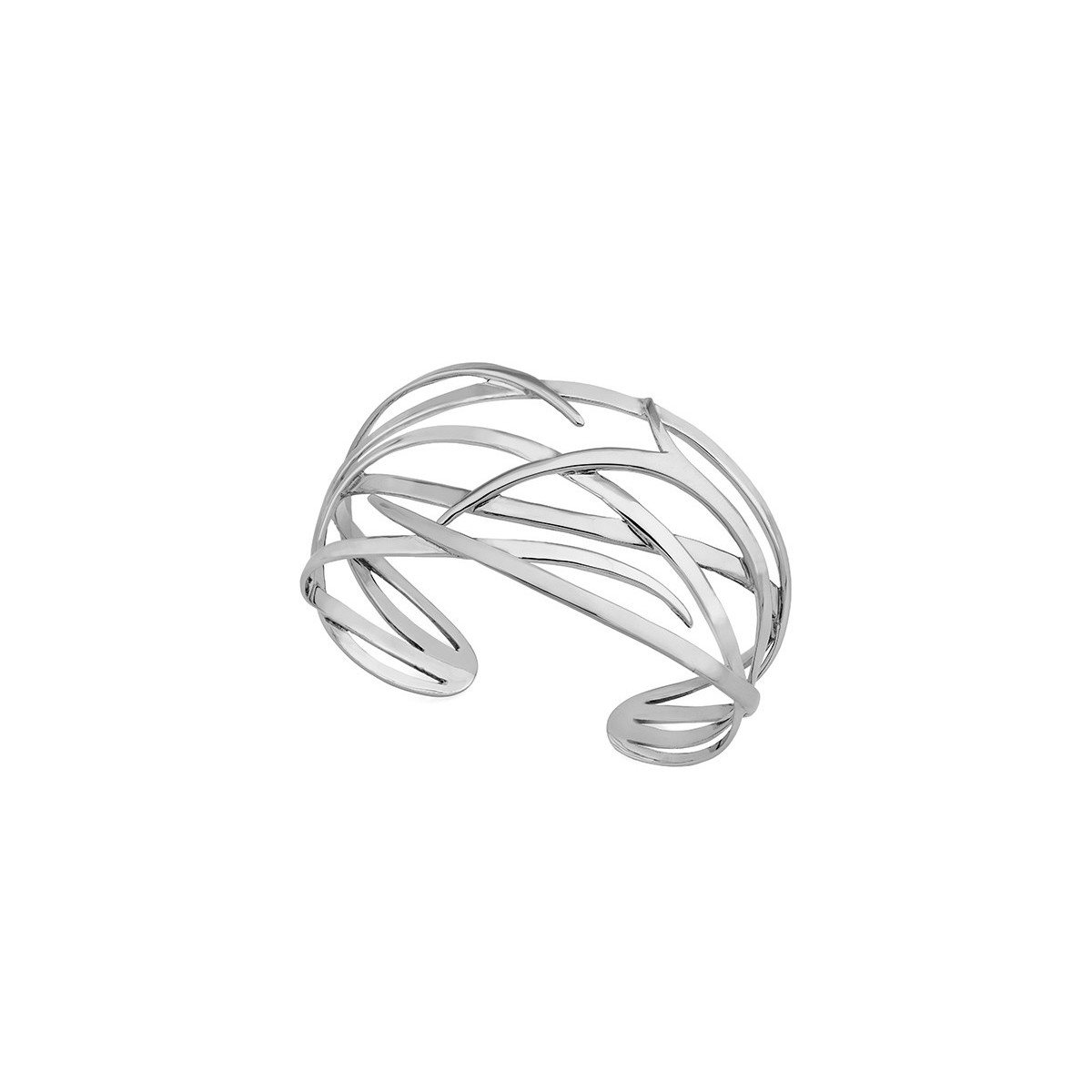 ROOTS Bangle in Silver.