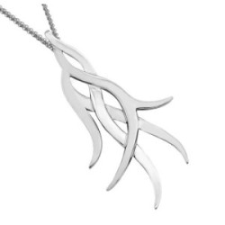 ROOTS Pendant in Silver.