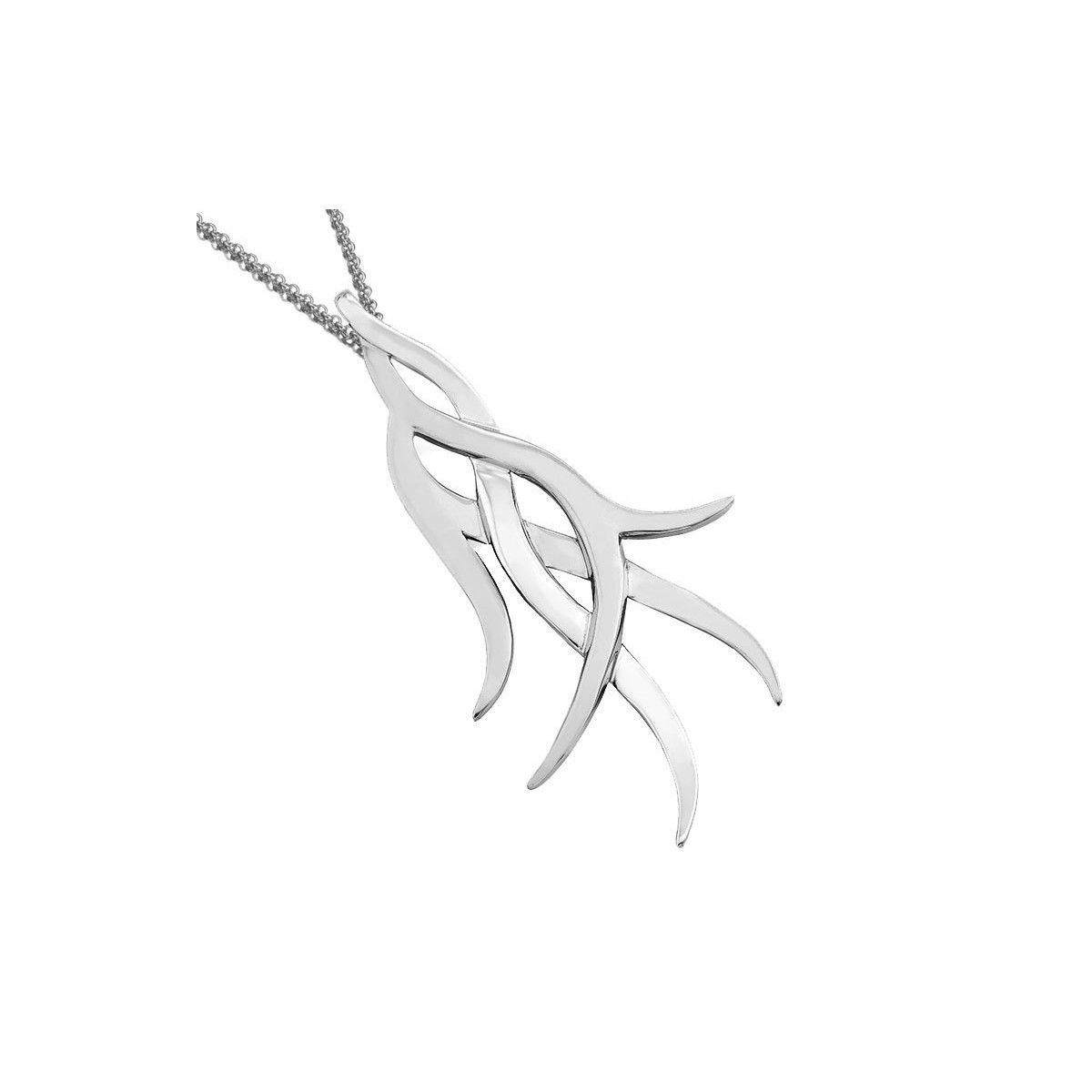 ROOTS Pendant in Silver.