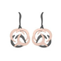 Pendientes SHIELD de Plata. Baño de Oro 18k