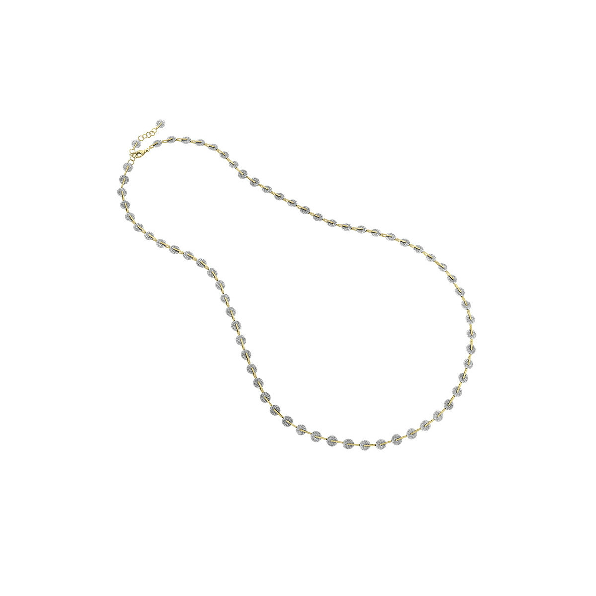 KYMBAL Necklace in Silver. 18k Gold Vermeil