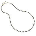 KYMBAL Necklace in Silver. Black Ruthenium and 18k Gold Vermeil