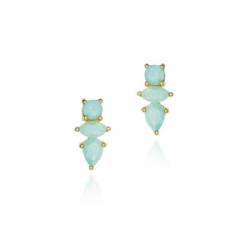 BELLA Earrings in Silver. 18k Gold Vermeil