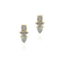 BELLA Earrings in Silver. 18k Gold Vermeil