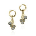 BELLA Earrings in Silver. 18k Gold Vermeil