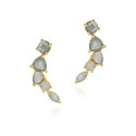 BELLA Earrings in Silver. 18k Gold Vermeil
