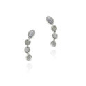 BELLA Earrings in Silver.