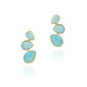 BELLA Earrings in Silver. 18k Gold Vermeil