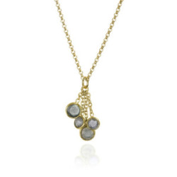 BELLA Pendant in Silver.18k Gold Vermeil