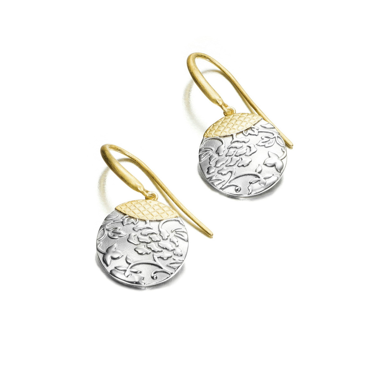 TOKYO Earrings in Silver. 18k Gold Vermeil