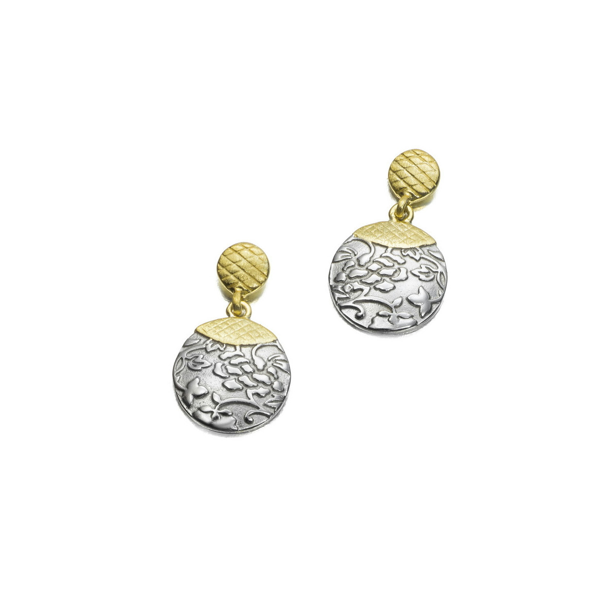 TOKYO Earrings in Silver. 18k Gold Vermeil