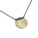 TOKYO Necklace in Silver. Black Ruthenium and 18k Gold Vermeil