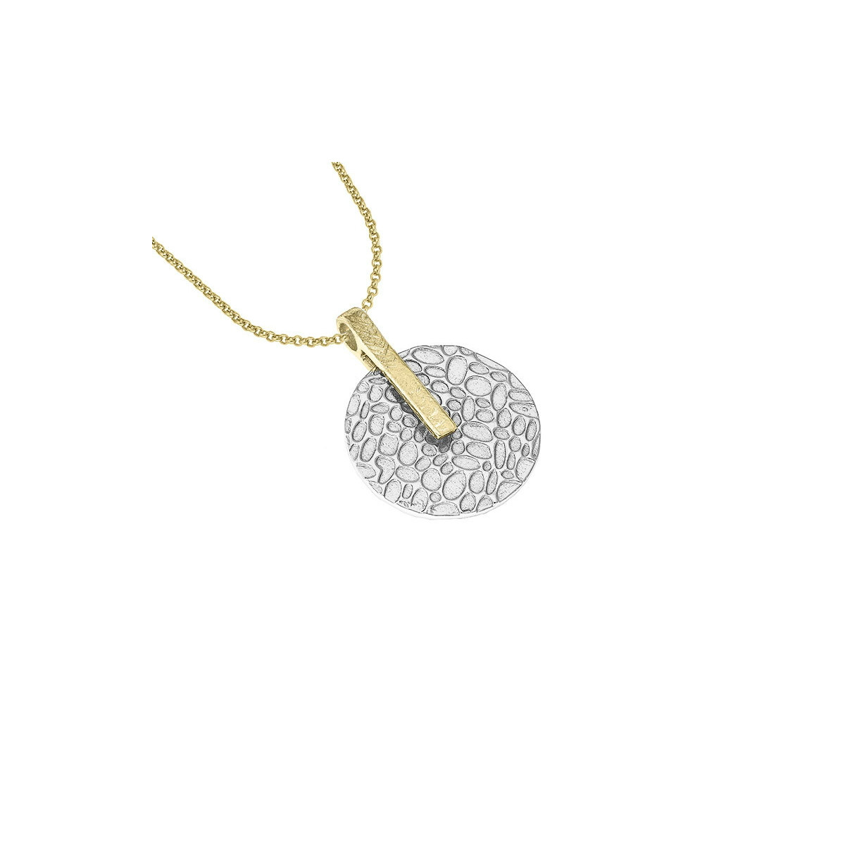 KYMBAL Pendant in Silver. 18k Gold Vermeil