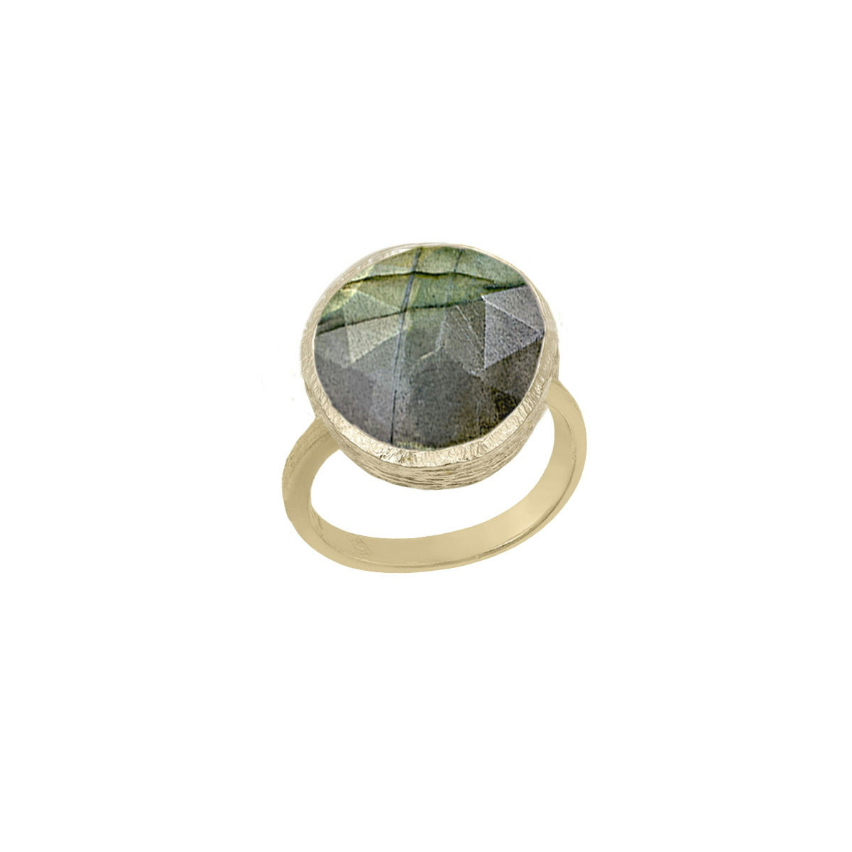 SHADE Ring in Silver. 18k Gold Vermeil