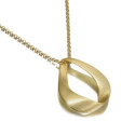 LOVE Pendant in Silver. 18k Gold Vermeil