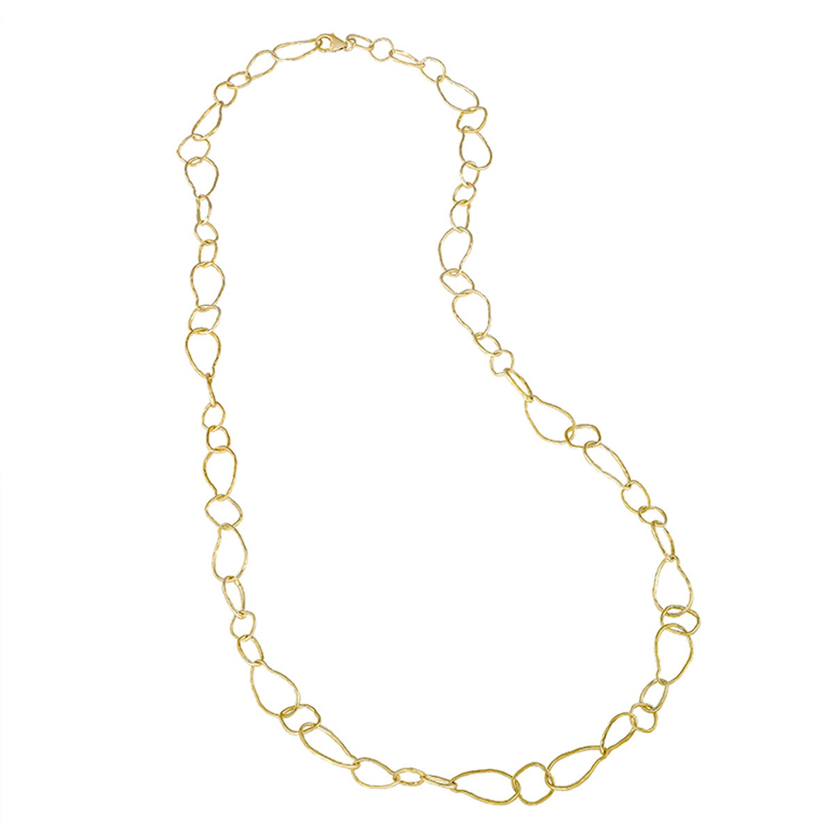 Collar TRAIL de Plata. Baño de Oro 18k