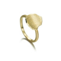 Planet Ring in Silver.  18k Gold Vermeil