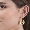 LOVE Earrings in Silver. 18k Gold Vermeil