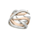 ROOTS Ring in Silver. 18k Gold Vermeil