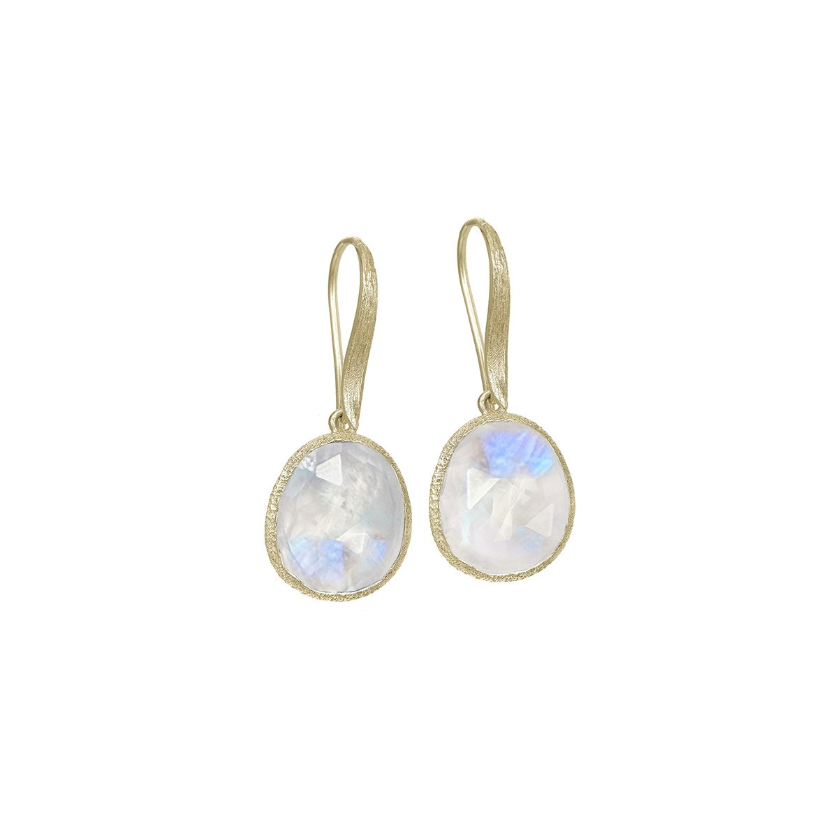 Pendientes SHADE de Plata. Baño de Oro 18k