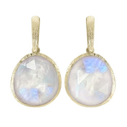 Pendientes SHADE de Plata. Baño de Oro 18k